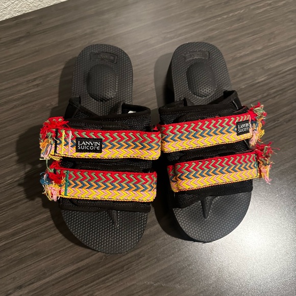 SOLD - Lanvin Fringe Sandal - Picture 3 of 6